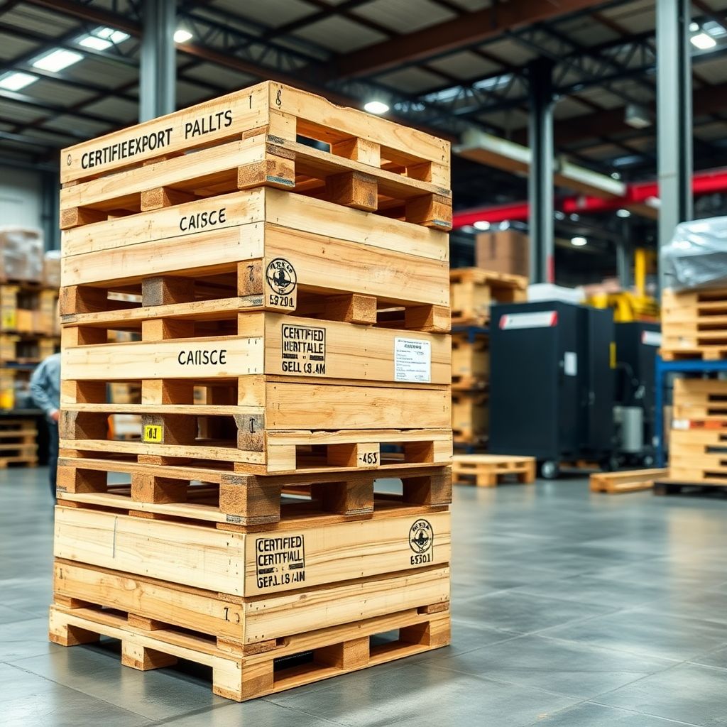 Pallets Certificados para Exportacion