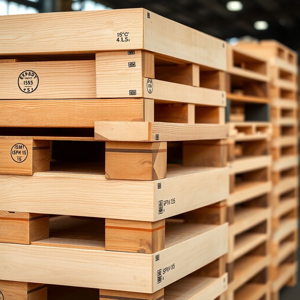 Pallets de Madera para Exportacion