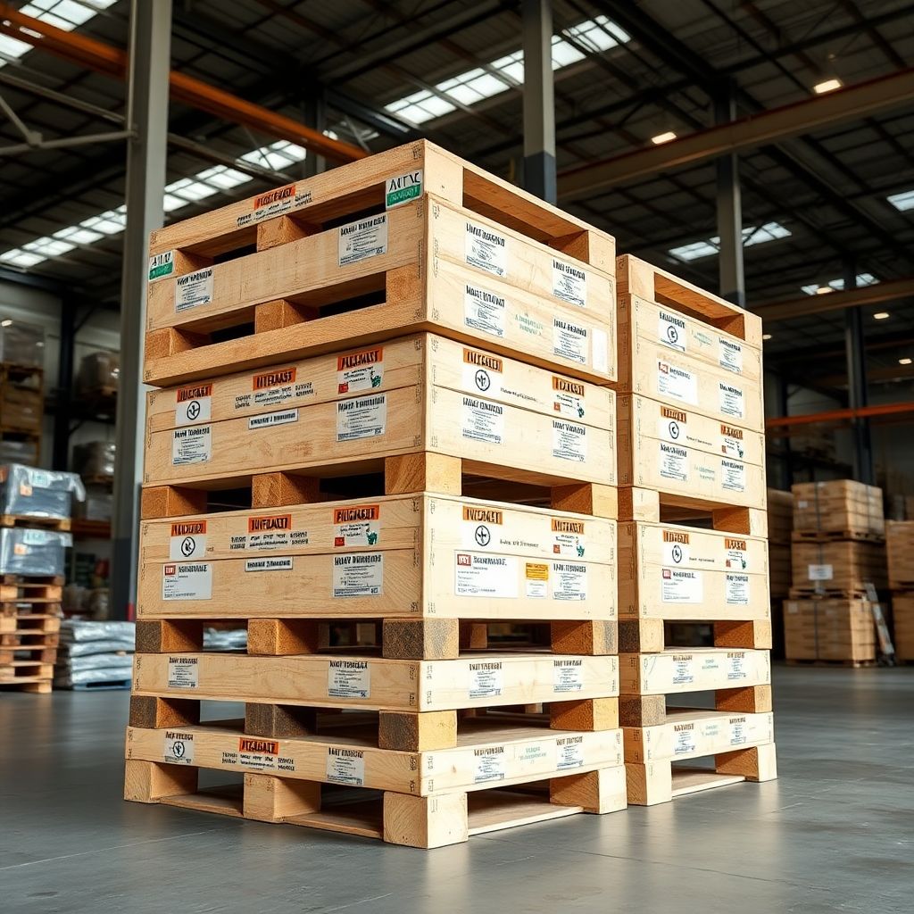 Pallets Fumigados para Exportacion
