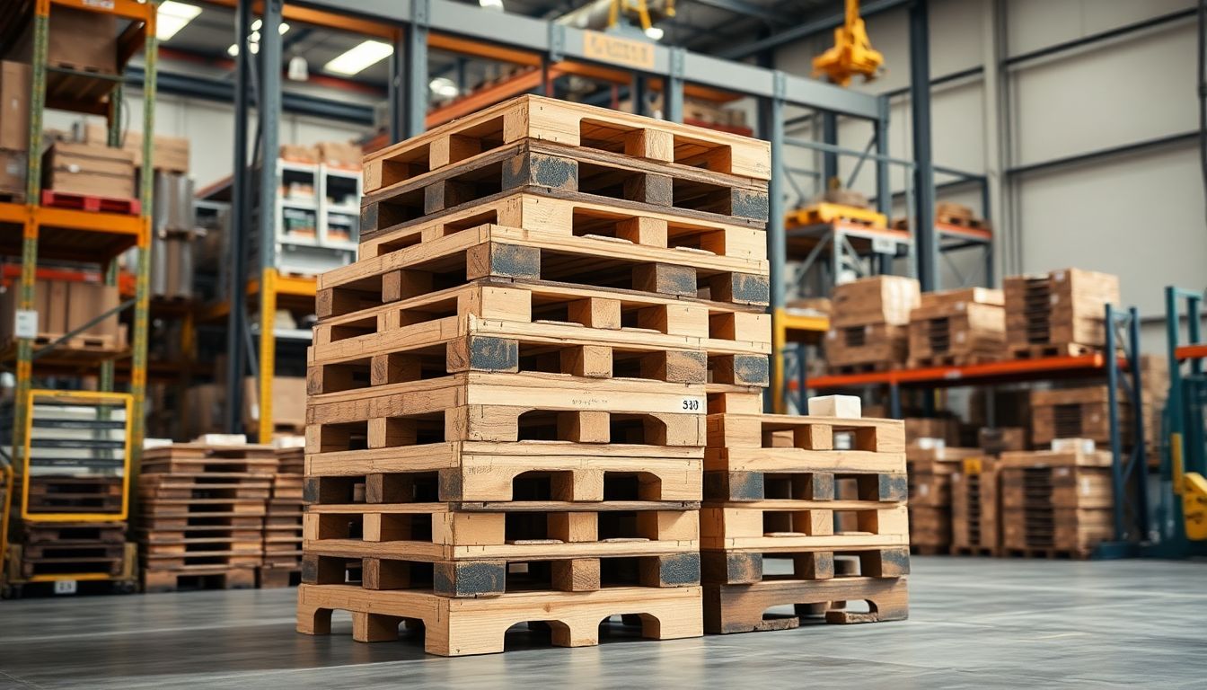 Pallets Fumigados para Exportacion